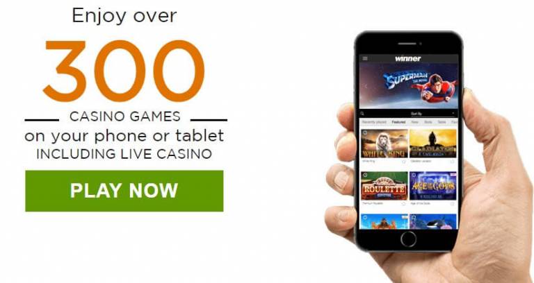 Winner Casino - Get 25 FREE Spins and Win Big