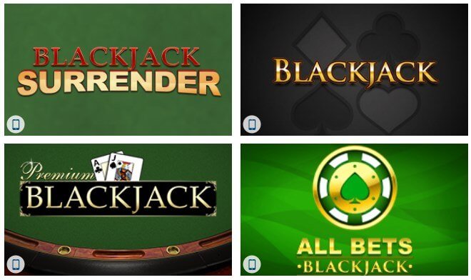 Winner Blackjack 1 Winner casinio Blckjack games