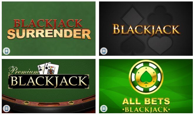 Winner casinio Blckjack games