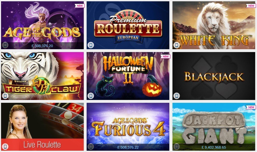 Winner Casino Games