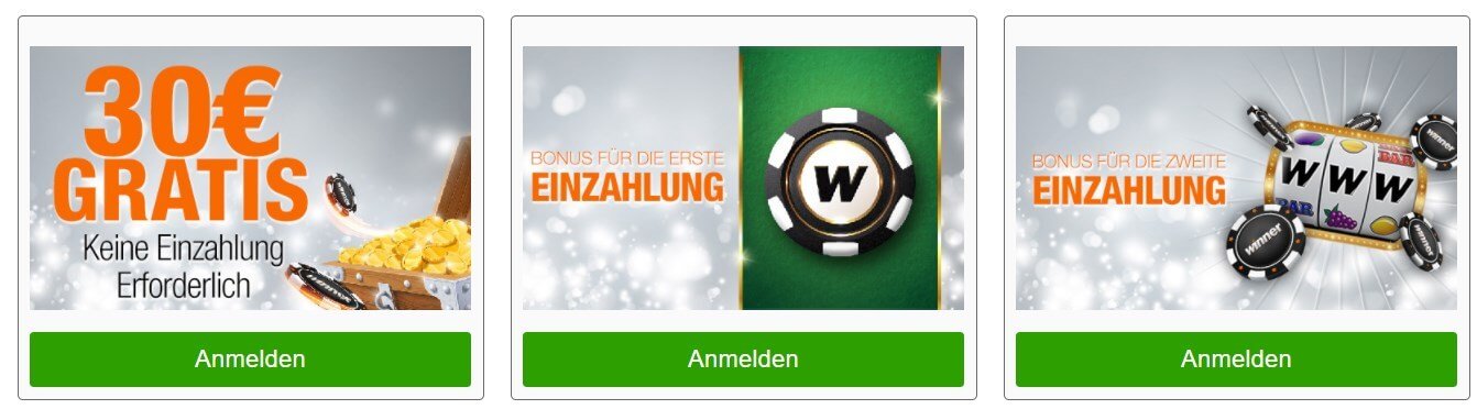 Winner Online Casino 11 bonus